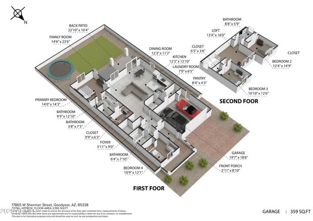 17865 W SHERMAN Street, Goodyear, AZ 85338