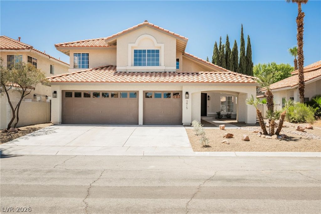 3415 Evening Sun Drive, Las Vegas, NV 89117 — exterior