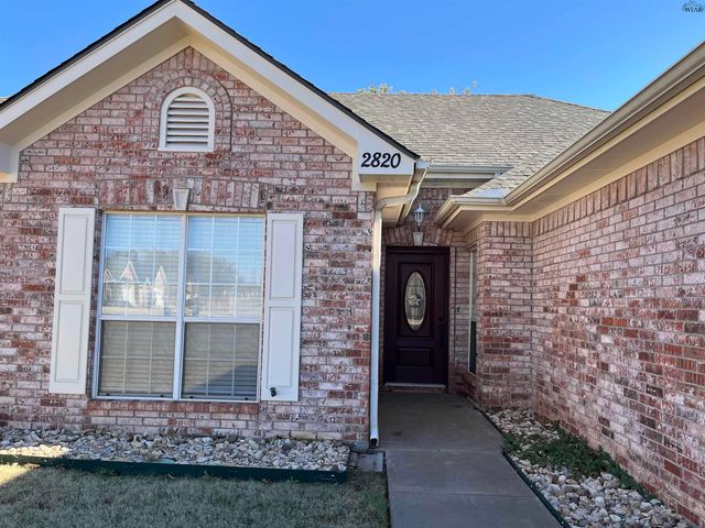 2820 JUDSON CIRCLE, Wichita Falls, TX 76308