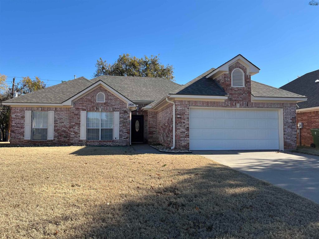 2820 JUDSON CIRCLE, Wichita Falls, TX 76308