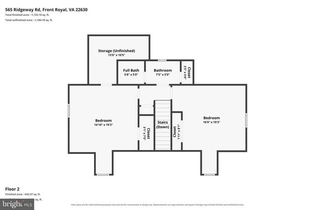 565 RIDGEWAY ROAD, Front Royal, VA 22630