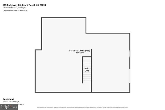 565 RIDGEWAY ROAD, Front Royal, VA 22630