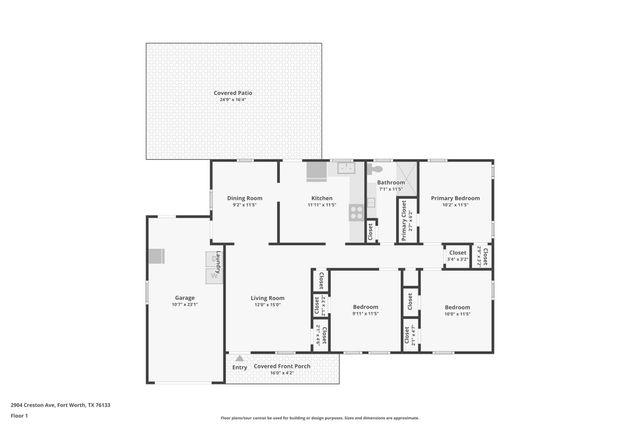 2904 Creston Avenue, Fort Worth, TX 76133