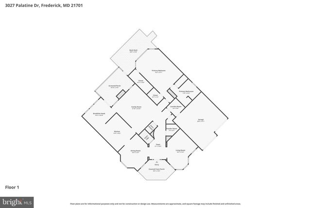 3027 PALATINE DR, Frederick, MD 21701