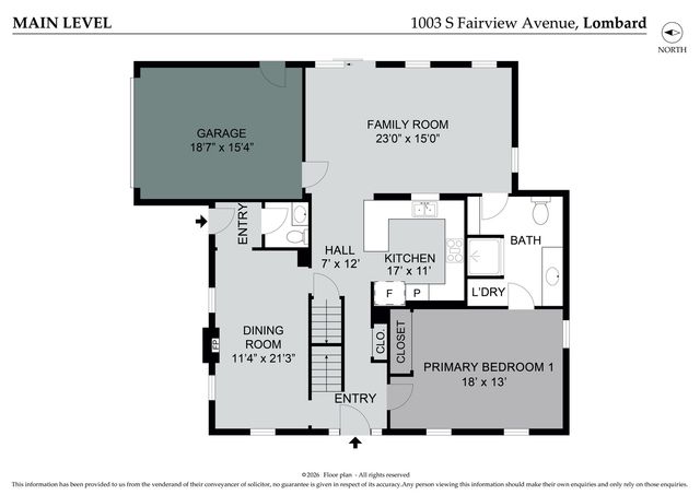 1003 S Fairview Avenue, Lombard, IL 60148