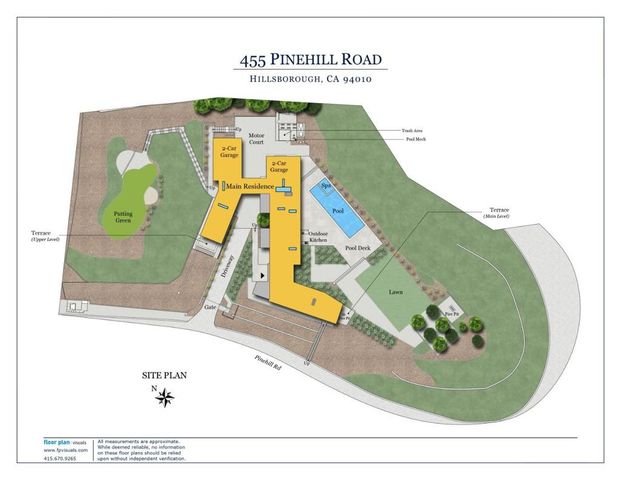 455 Pinehill Road, Hillsborough, CA 94010