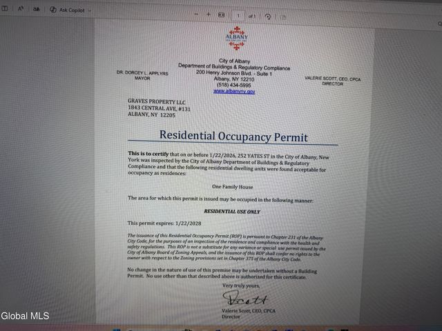 252 Yates Street, Albany, NY 12208