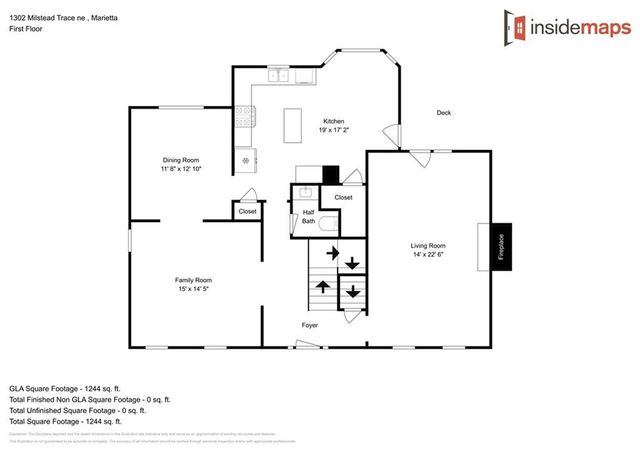 1302 Milstead Trace NE, Marietta, GA 30066