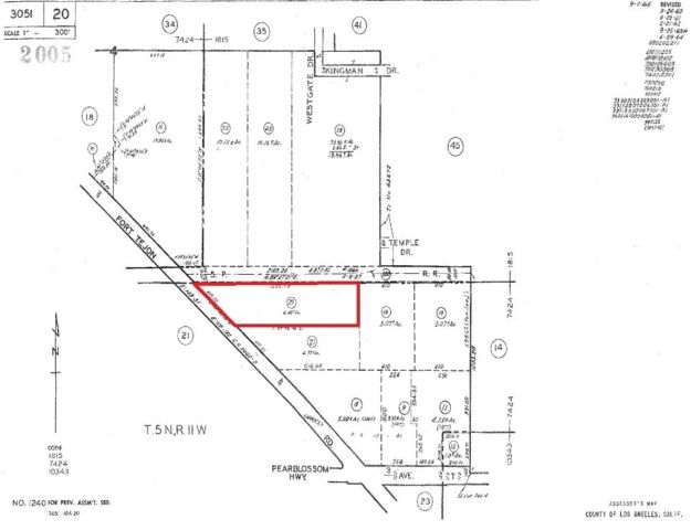 0 APN: 3051-020-020, Palmdale, CA 93552