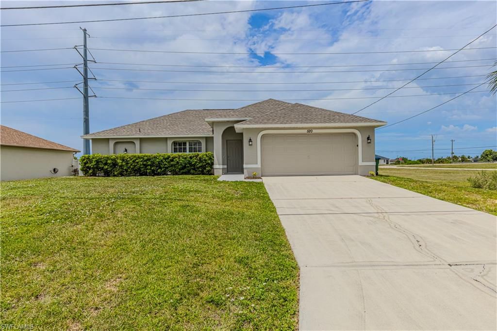 520 24th AVE, CAPE CORAL, FL 33993 — exterior