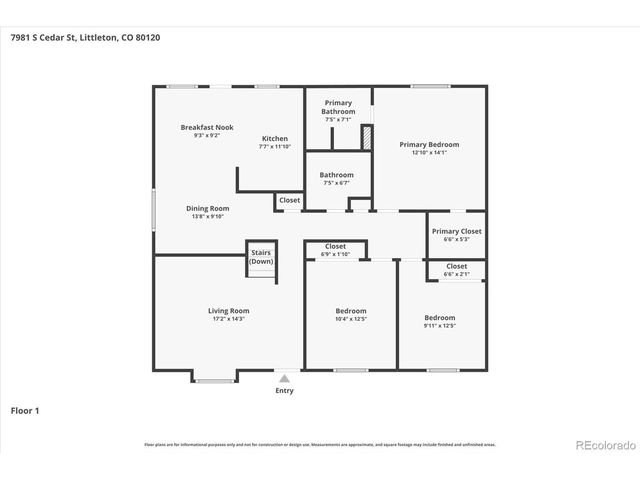 7981 S Cedar St, Littleton, CO 80120