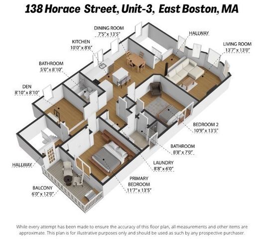 138 Horace St 3, Boston, MA 02128