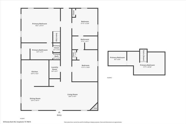 50 Dusty Dam RD, Coupland, TX 78615