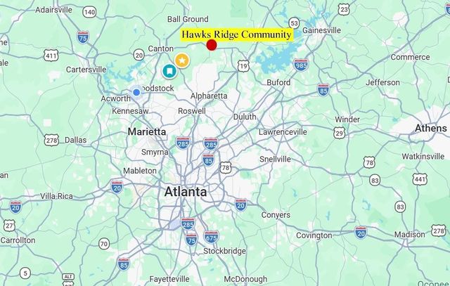 250 Hawks Lake Drive, Ball Ground, GA 30107