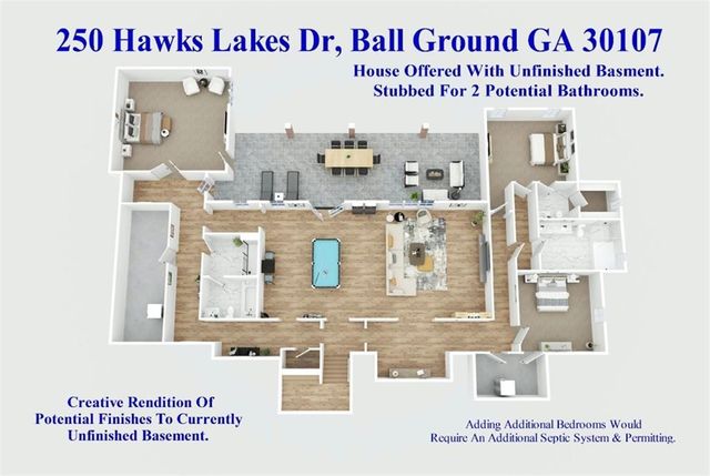 250 Hawks Lake Drive, Ball Ground, GA 30107