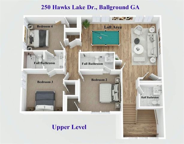 250 Hawks Lake Drive, Ball Ground, GA 30107