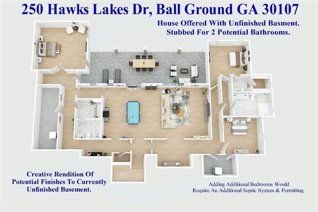250 Hawks Lake Drive, Ball Ground, GA 30107