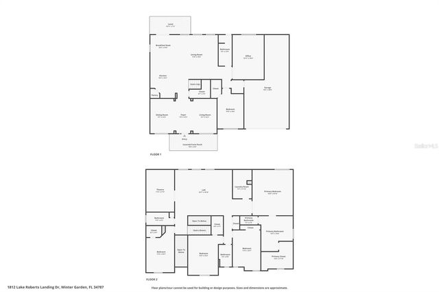 1812 LAKE ROBERTS LANDING DRIVE, Winter Garden, FL 34787