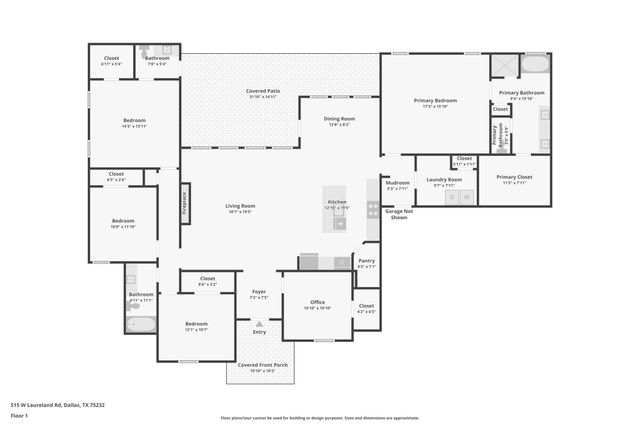 515 W Laureland Road, Dallas, TX 75232