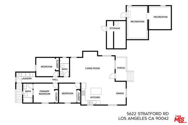 5624 Stratford Road, Los Angeles, CA 90042