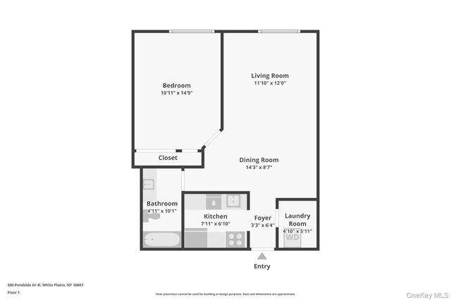500 Pondside Drive 4L, White Plains, NY 10607
