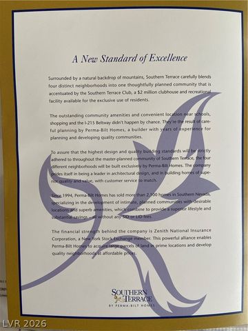 9867 Wonderful Day Drive, Las Vegas, NV 89148