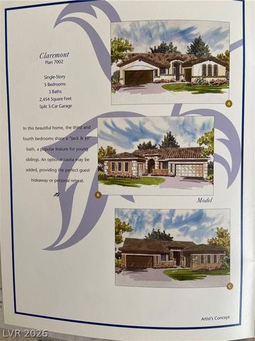 9867 Wonderful Day Drive, Las Vegas, NV 89148