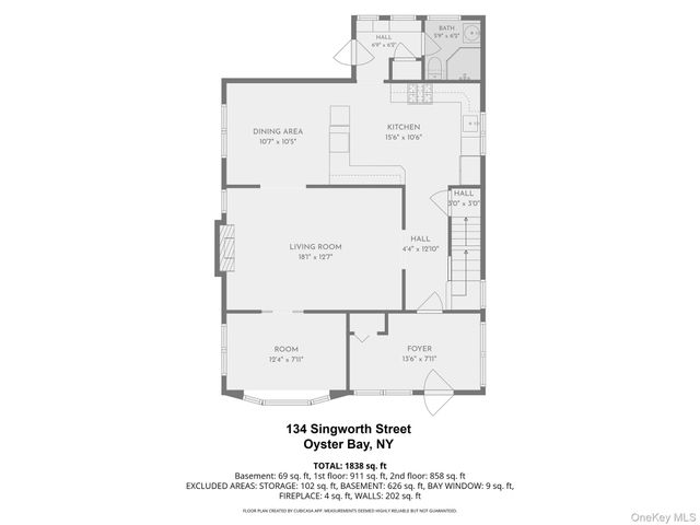 134 Singworth Street, Oyster Bay, NY 11771