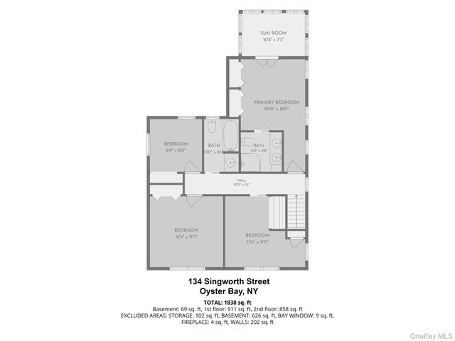 134 Singworth Street, Oyster Bay, NY 11771
