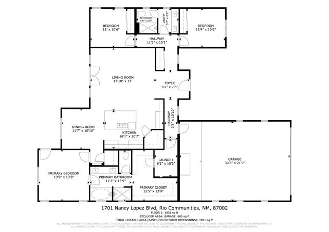 1701 Nancy Lopez Boulevard, Rio Communities, NM 87002