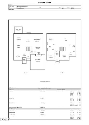 7804 Charters End Street, Willow Spring, NC 27592