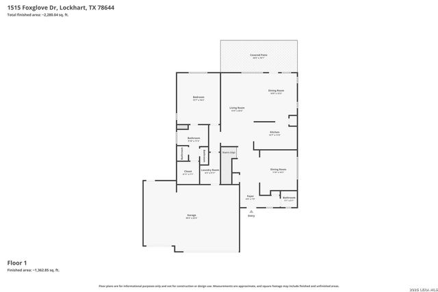 1515 Foxglove Dr, Lockhart, TX 78644