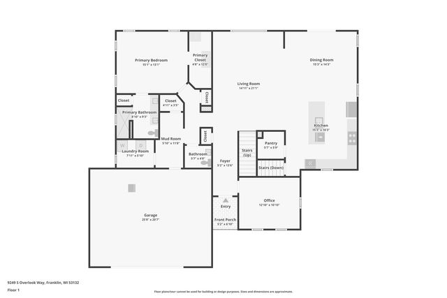 9249 S Overlook WAY, Franklin, WI 53132