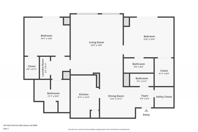 195 14th Street 1602, Atlanta, GA 30309