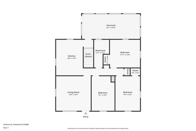 33 Dover Street, Pawtucket, RI 02860