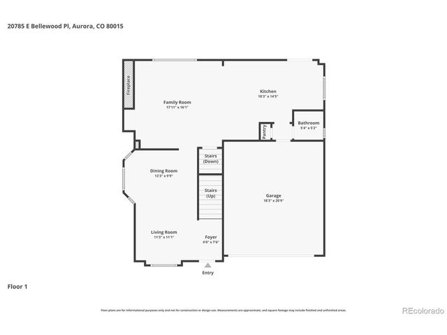 20785 E Bellewood Pl, Aurora, CO 80015