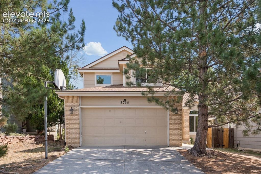 8245 Wilmington Drive, Colorado Springs, CO 80920 — exterior