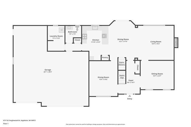 4717 N TANGLEWOOD DRIVE, Appleton, WI 54913