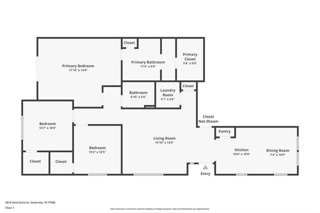 2816 Sand Dune Dr, Seabrook, TX 77586
