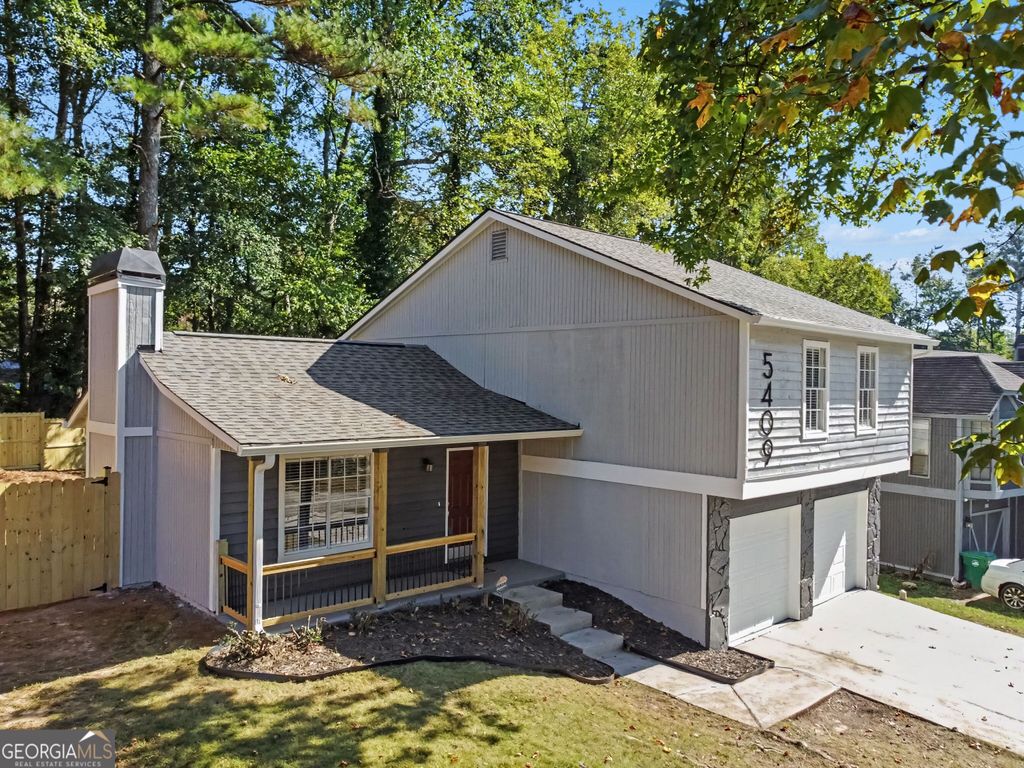 5409 Biffle Downs Road, Stone Mountain, GA 30088 — exterior