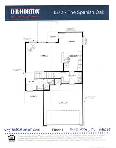 2015 Barker House CV, Round Rock, TX 78664