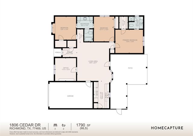 1806 Cedar Drive, Richmond, TX 77469