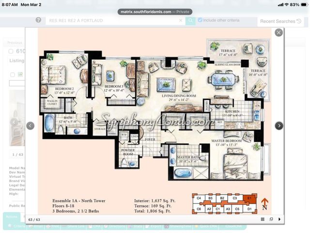 610 W Las Olas Boulevard 517, Fort Lauderdale, FL 33312