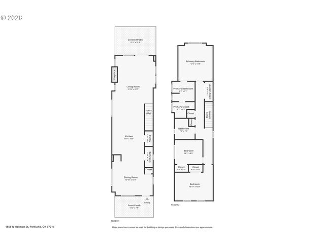 1556 N HOLMAN St, Portland, OR 97217