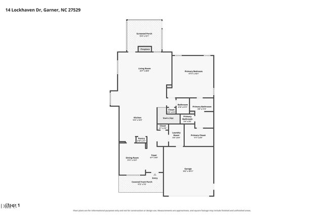 14 Lockhaven Drive, Garner, NC 27529