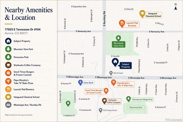 17053 E Tennessee Drive 104, Aurora, CO 80017