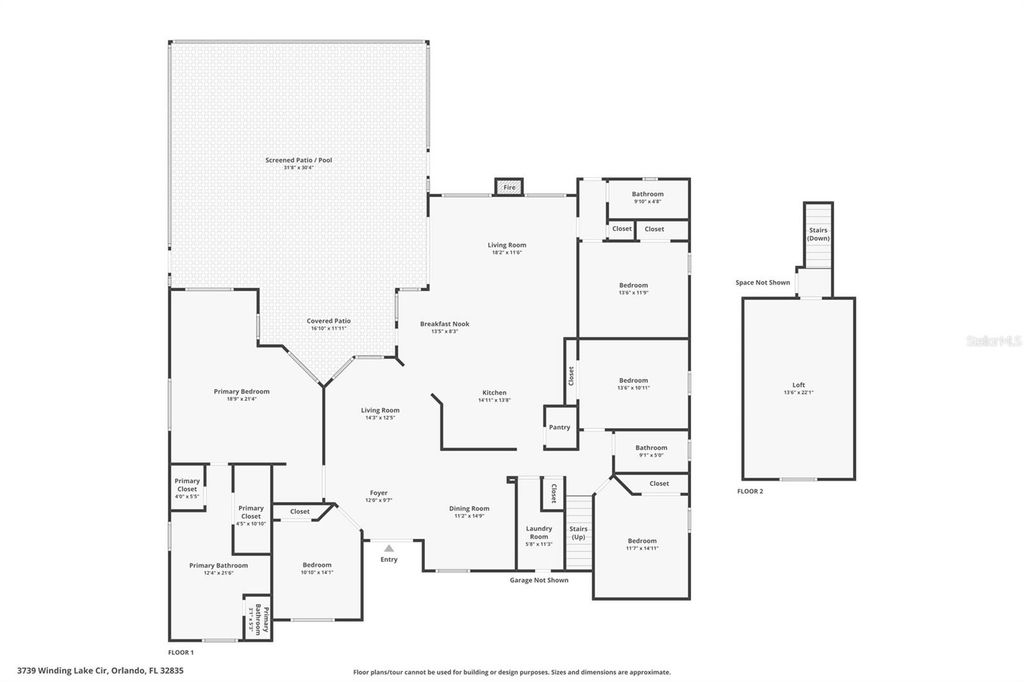 Image 30 of property listing at 3739 WINDING LAKE CIRCLE, Orlando, FL 32835