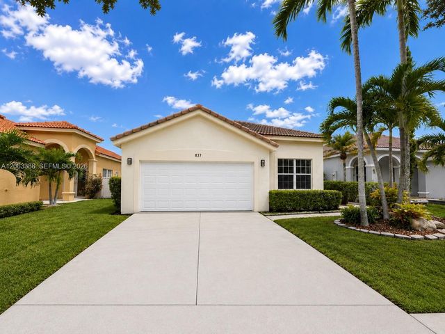 837 Tanglewood Cir ., Weston, FL 33327
