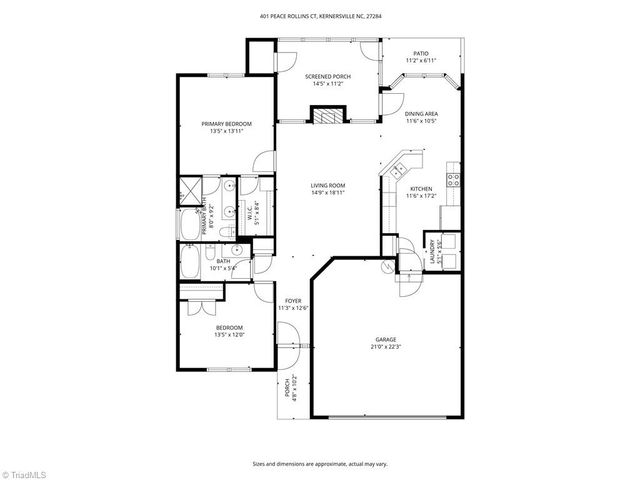 401 Peace Rollins Court, Kernersville, NC 27284