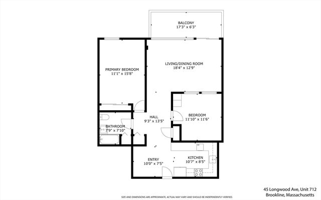 45 Longwood Ave 712, Brookline, MA 02446